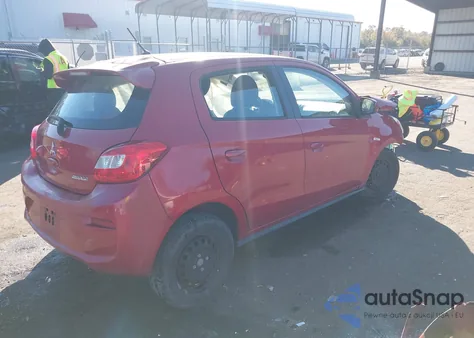 2018 Mitsubishi Mirage Es из США, поврежденный, VIN ML32A3HJ5JH010789